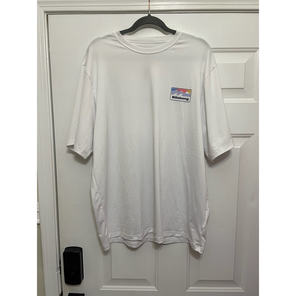 Billabong Runner LF Short Sleeve Rashguard Size 2XL UPF 50+ Loose Fit Surf Beach